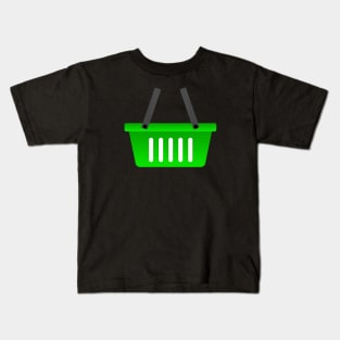 Shopping basket icon. Kids T-Shirt